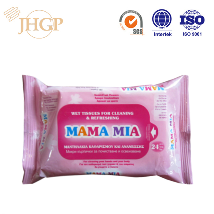24pcs MAMA MIA wet tissues for cleaning & refreshing-JHGP
